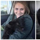 People show how their pets have changed since the first meeting People show how their pets have changed since the first meeting