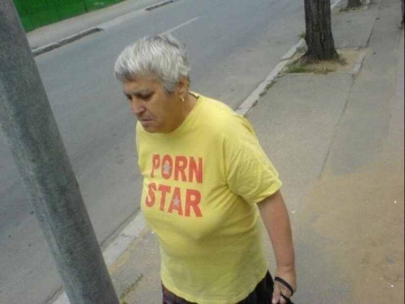 People who overreacted with the choice of a print on a T-shirt