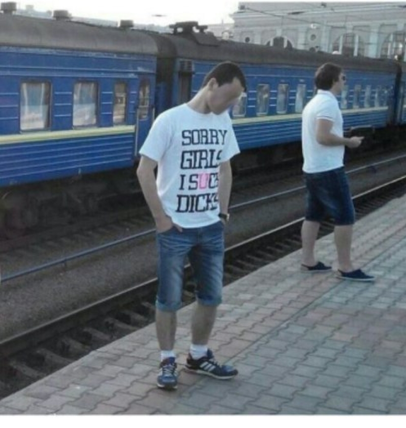 People who overreacted with the choice of a print on a T-shirt