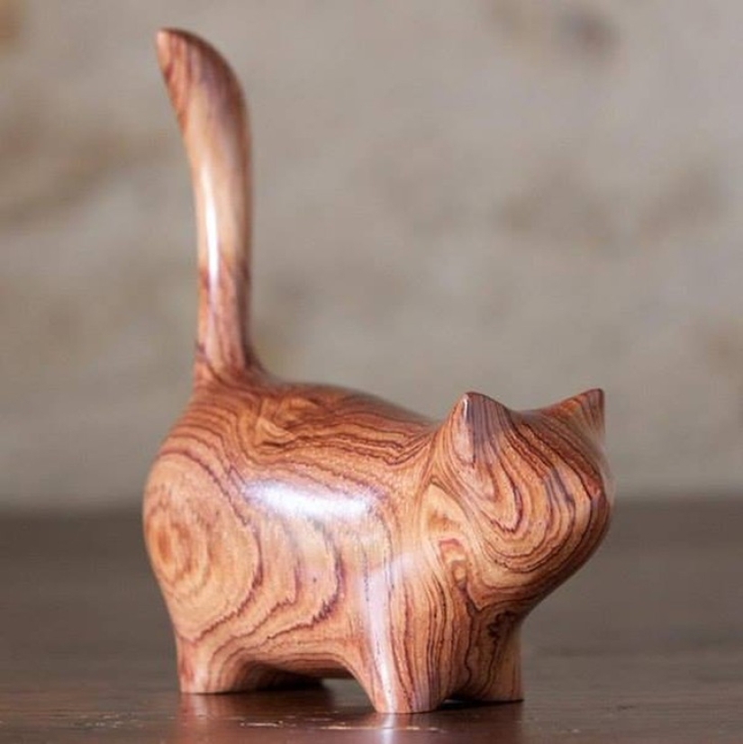 Perfect minimalism: cute animals, striking in its elegance