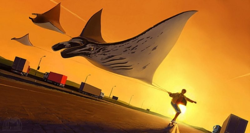 Personal reality of digital artist Alexey Andreev