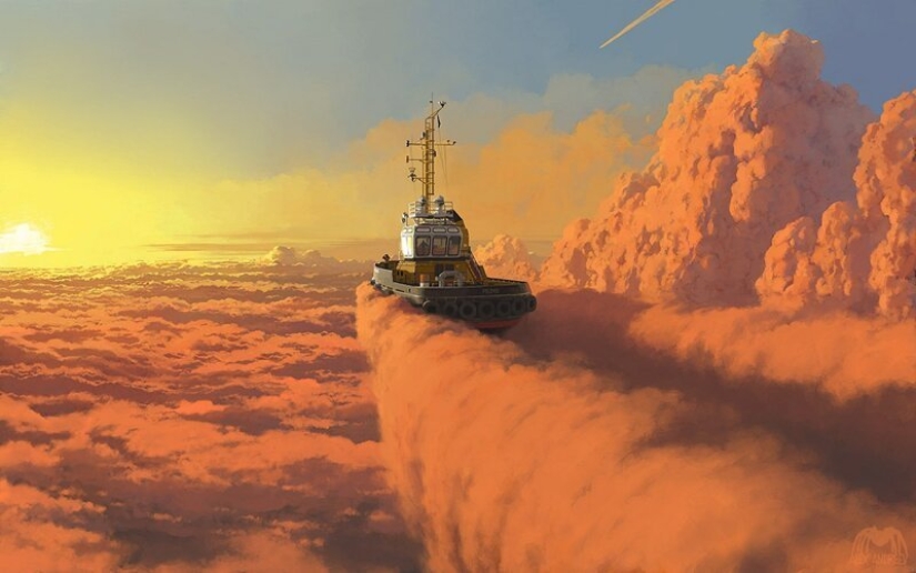 Personal reality of digital artist Alexey Andreev