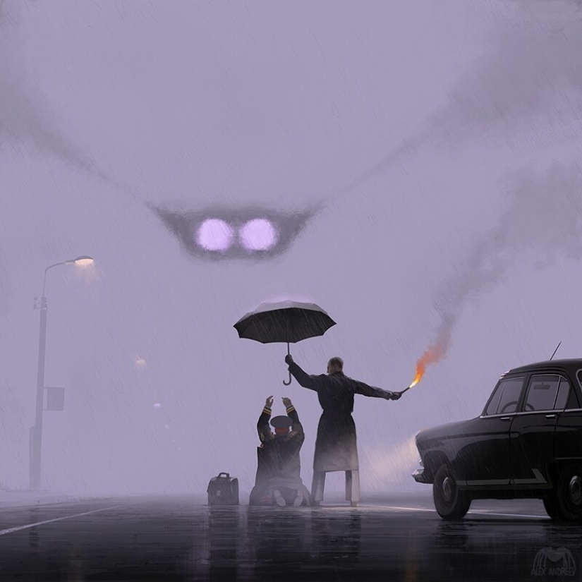 Personal reality of digital artist Alexey Andreev