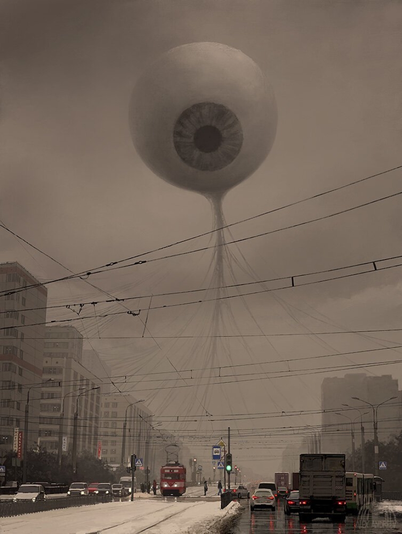 Personal reality of digital artist Alexey Andreev