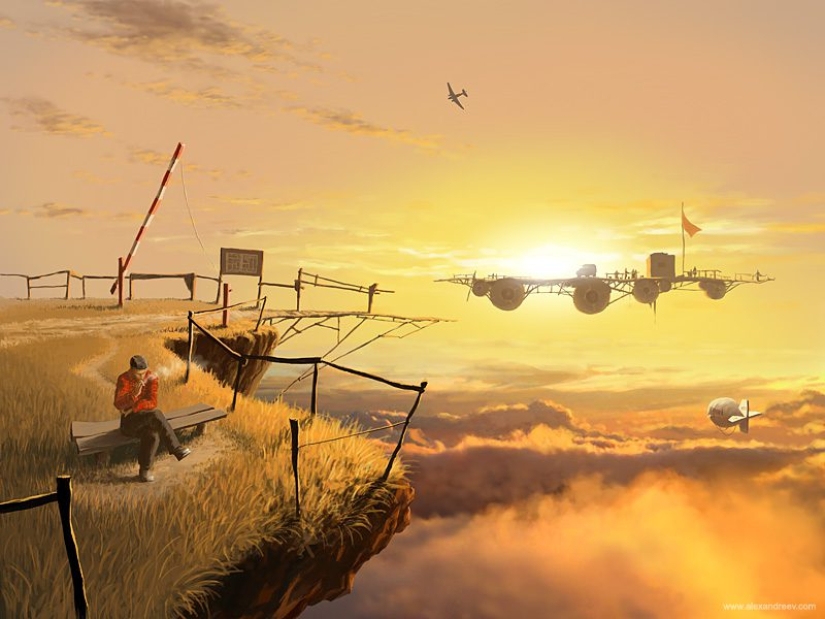Personal reality of digital artist Alexey Andreev