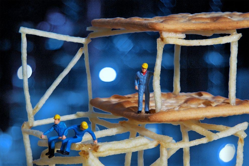 Personas en el universo comestible