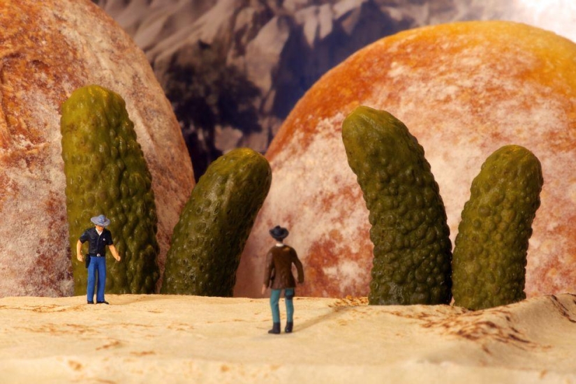Personas en el universo comestible