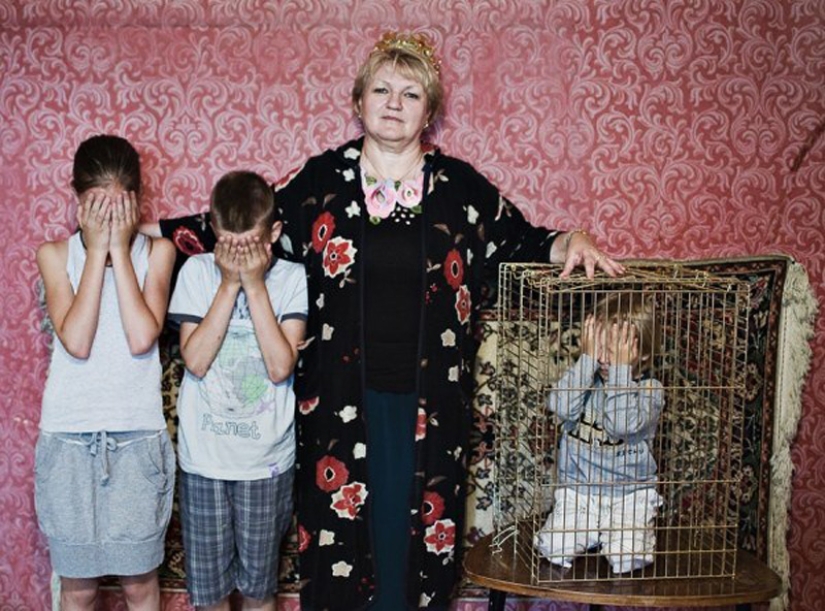 Photo project "The reverse side of maternal love" by Anna Radchenko
