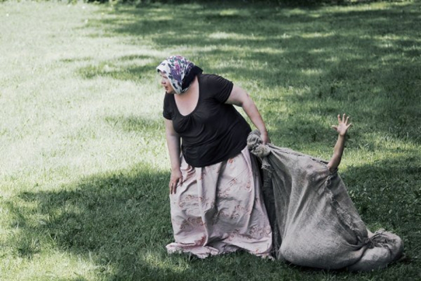 Photo project "The reverse side of maternal love" by Anna Radchenko