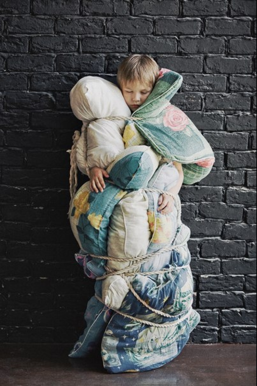 Photo project "The reverse side of maternal love" by Anna Radchenko