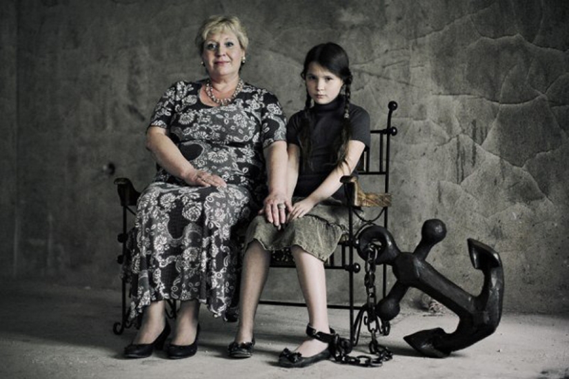 Photo project "The reverse side of maternal love" by Anna Radchenko