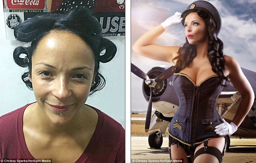 Photographer transforms Housewives curvy goddesses