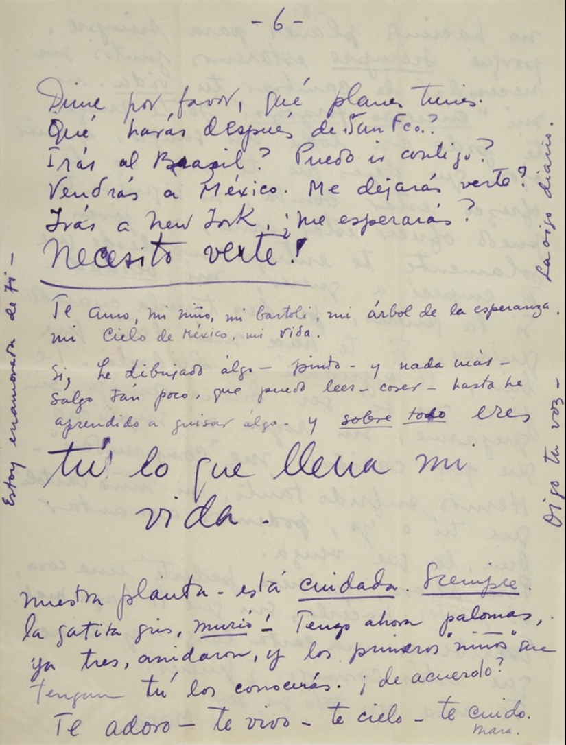 Photos and secret love letters of Frida Kahlo Photos and secret love letters of Frida Kahlo