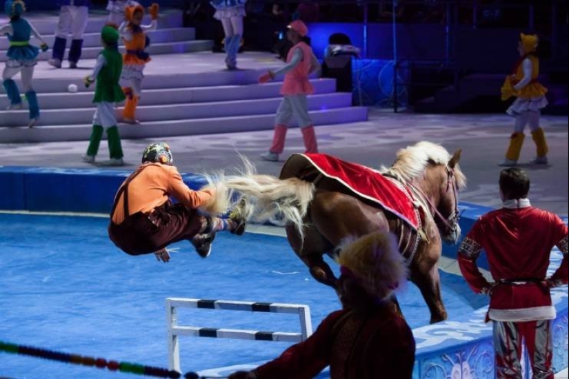 Photos are randomly made for a moment before...