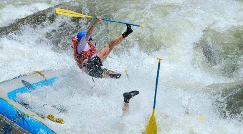 Photos are randomly made for a moment before...