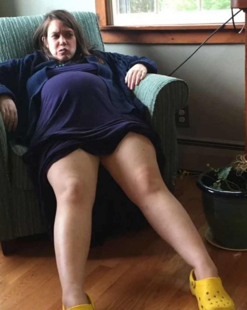 Piernas enormes, vientre enorme, todo enorme: 22 fotos sobre la realidad de las mujeres embarazadas