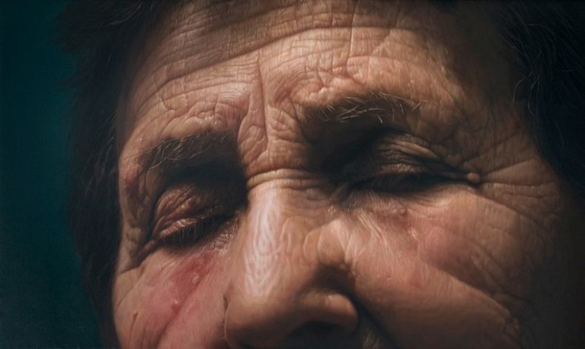 Pinturas hiperrealistas del artista español Javier Arizabalo