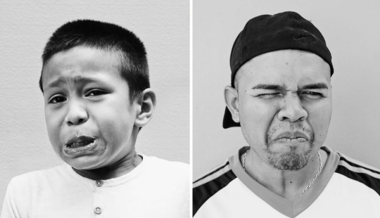 Poignant moment: portraits of people who have tasted the hottest pepper in the world