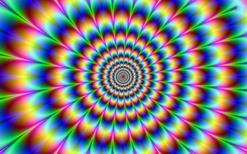 ¿Por qué con mis ojos cerrados se pueden ver patrones