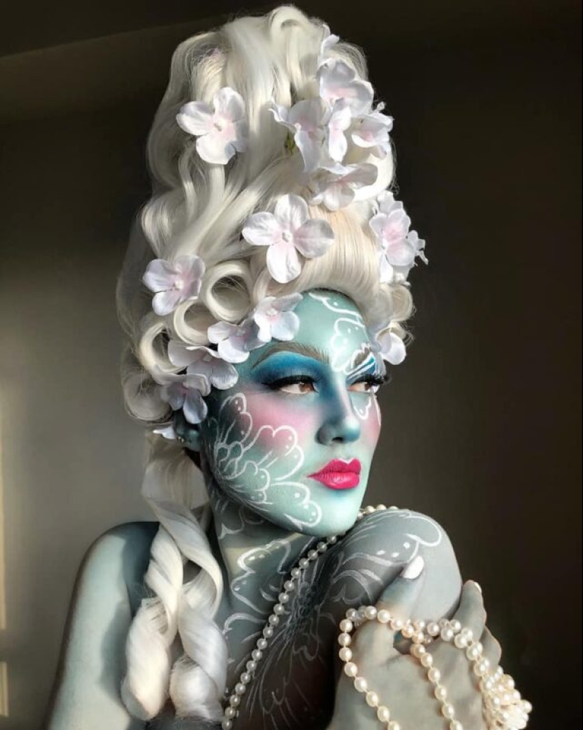 Porcelain fantasies of Brazilian makeup artist Julio Silveira Porcelain fantasies of Brazilian makeup artist Julio Silveira