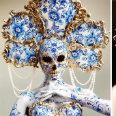 Porcelain fantasies of Brazilian makeup artist Julio Silveira Porcelain fantasies of Brazilian makeup artist Julio Silveira