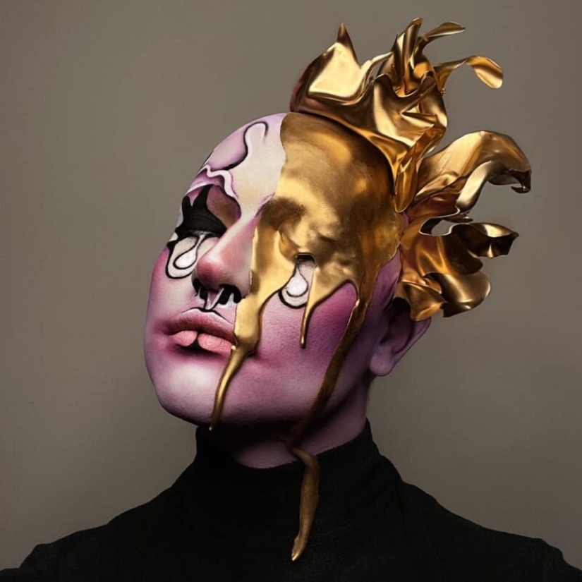 Porcelain fantasies of Brazilian makeup artist Julio Silveira Porcelain fantasies of Brazilian makeup artist Julio Silveira