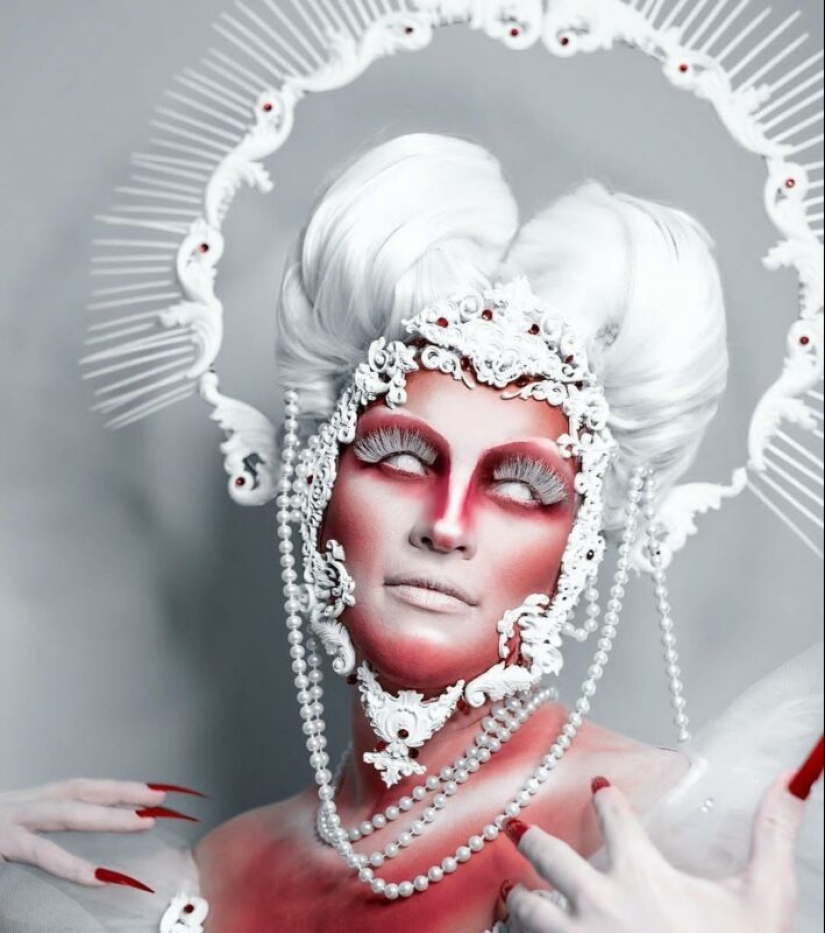 Porcelain fantasies of Brazilian makeup artist Julio Silveira Porcelain fantasies of Brazilian makeup artist Julio Silveira