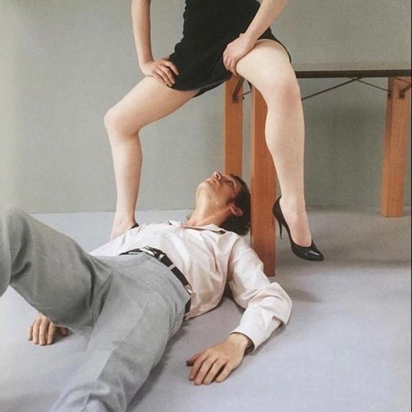 Pornografía vestida por el maestro de la fotografía escénica Edouard Levet