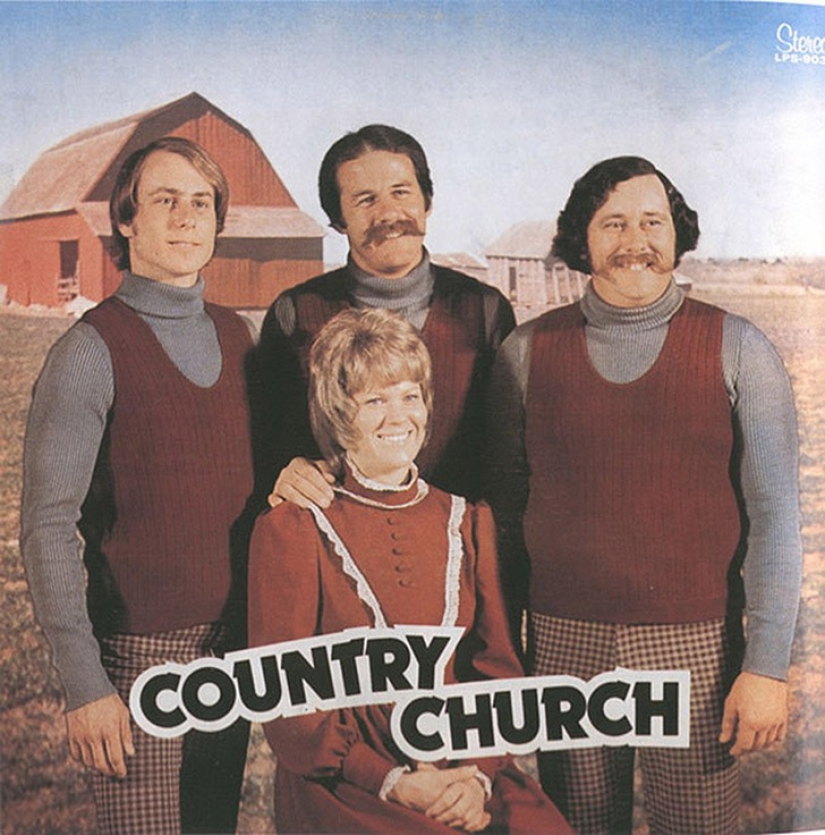 Portadas hilarantes de discos retro occidentales