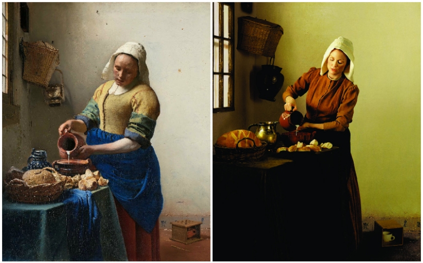 Portraits of ladies: Julianne Moore in fashionable interpretations of great paintings Portraits of ladies: Julianne Moore in fashionable interpretations of great paintings