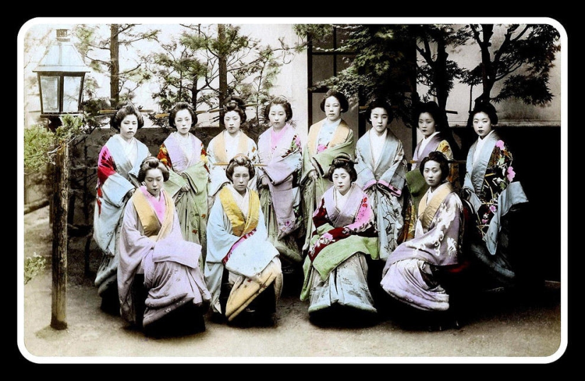 Prostitutas de Japón del siglo XIX