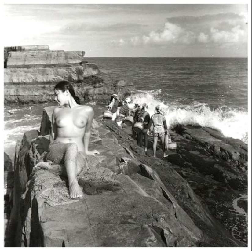 Proyecto erótico único "Mujeres del Mar" del fotógrafo japonés Iwase Yoshiyuki Proyecto erótico único "Mujeres del Mar" del fotógrafo japonés Iwase Yoshiyuki