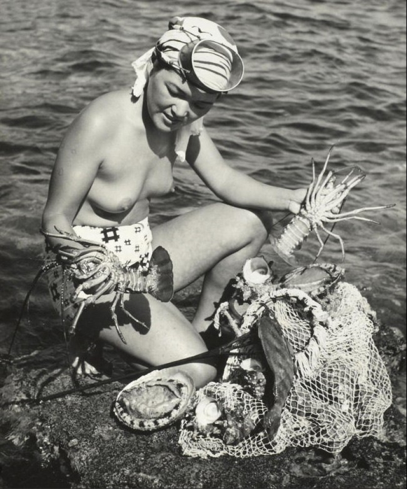 Proyecto erótico único "Mujeres del Mar" del fotógrafo japonés Iwase Yoshiyuki Proyecto erótico único "Mujeres del Mar" del fotógrafo japonés Iwase Yoshiyuki