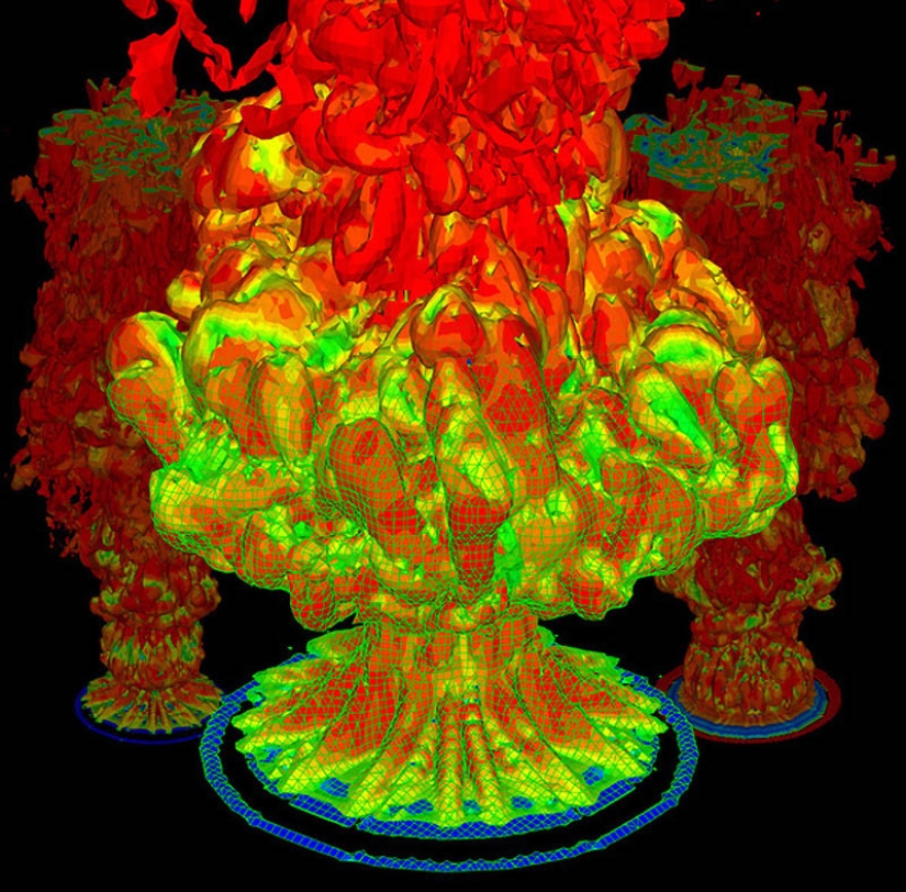 Psychedelic paintings created by science Psychedelic paintings created by science