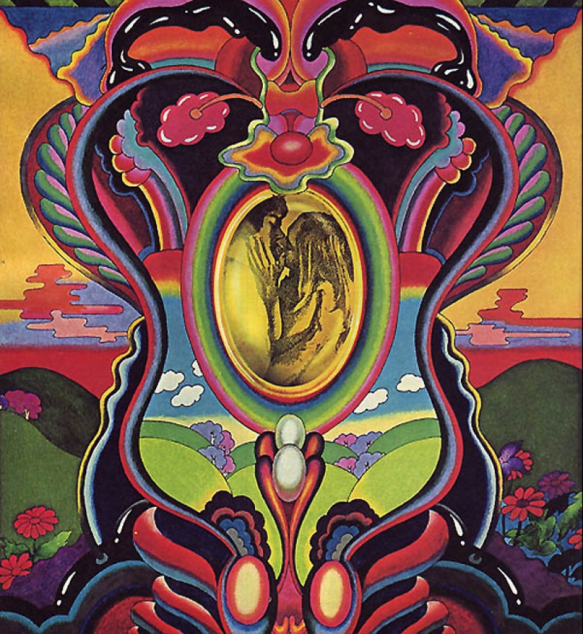 Psychedelic paintings created by science Psychedelic paintings created by science