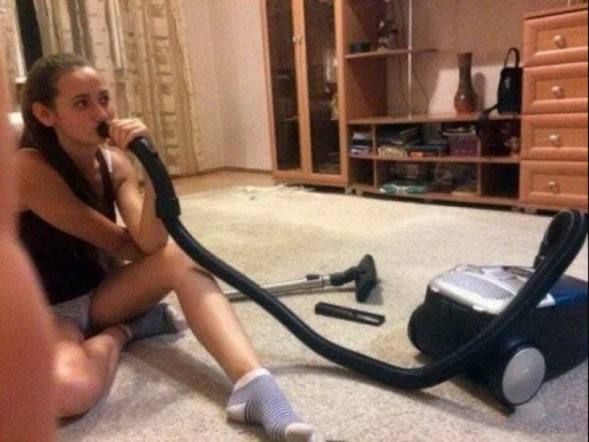 ¿Qué haces aquí?"22 extrañas fotos que se puzzle a nadie