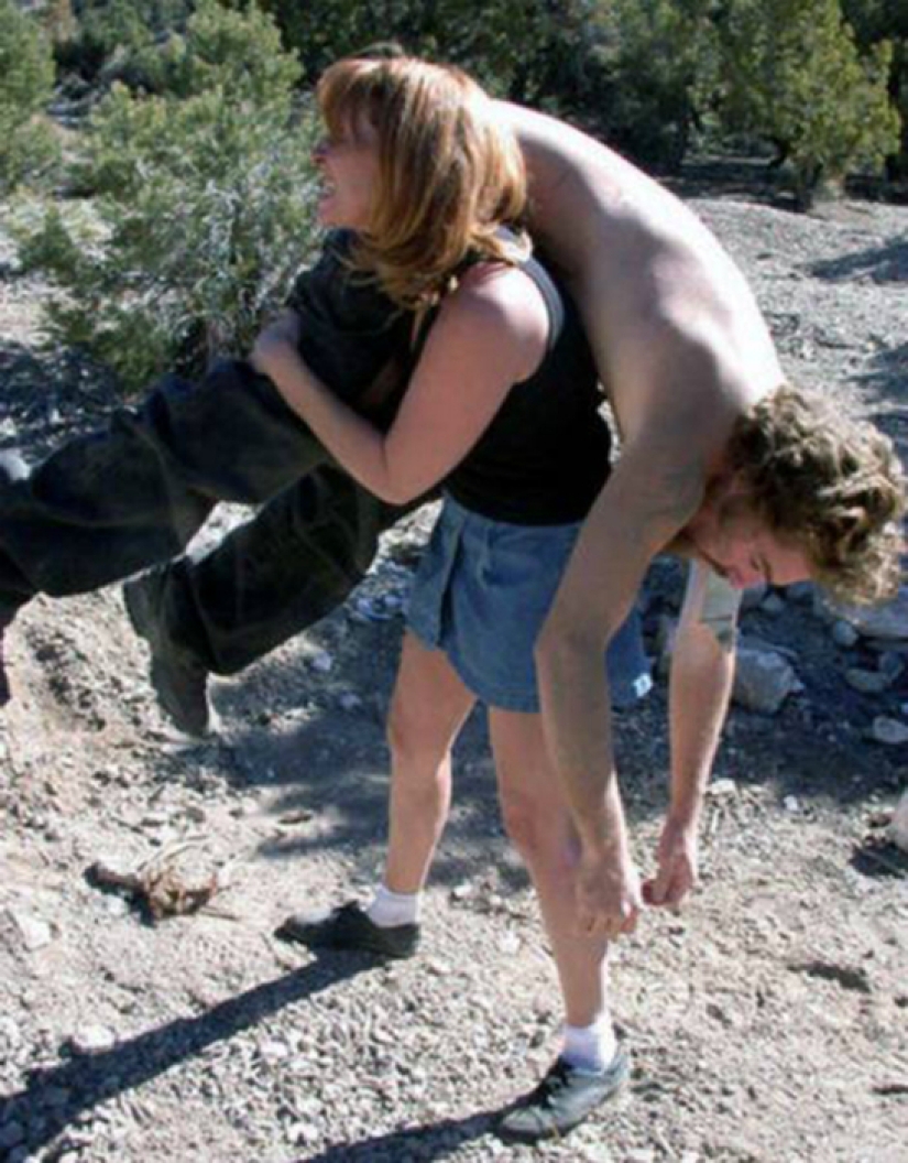 Quien dijo que el sexo débil es una mujer? Aquí están 13 photoproofs inversa