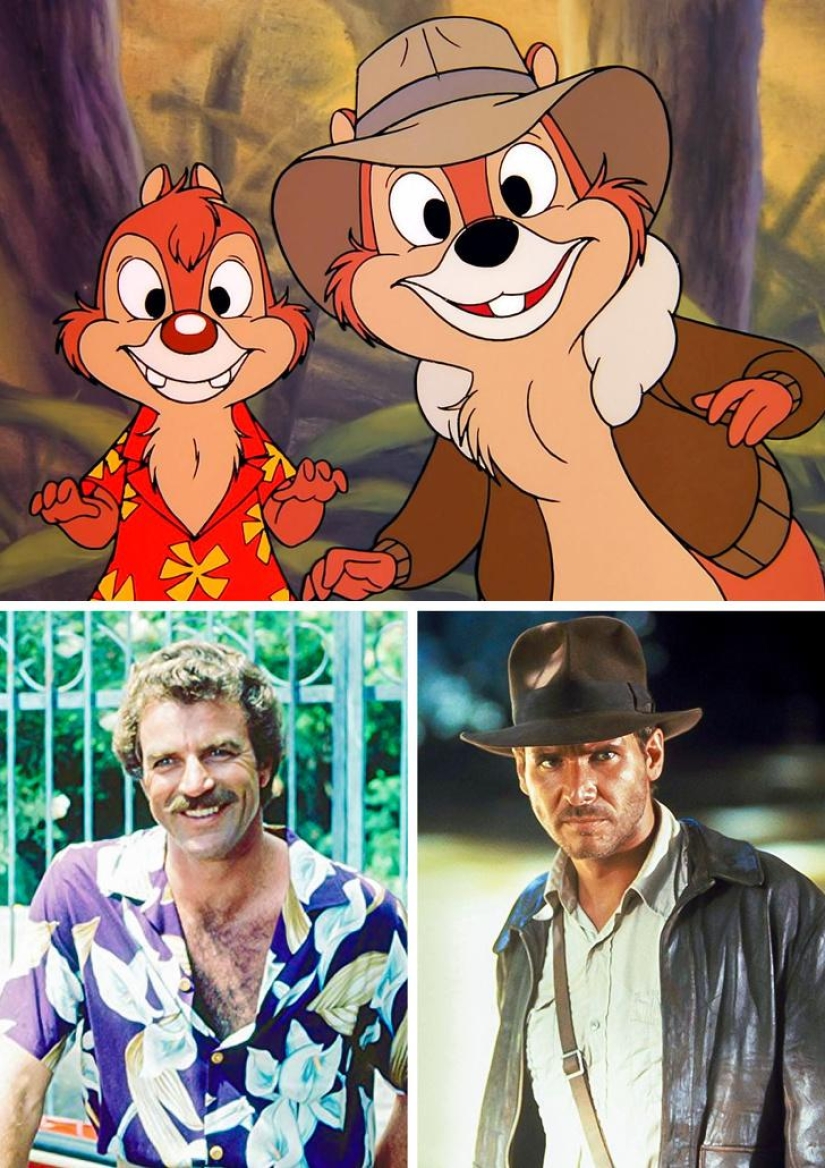 ¿Quién fue el prototipo de la Tuerca y lo que Indiana Jones tiene que ver con él: datos interesantes sobre la serie animada "Chip y Dale»