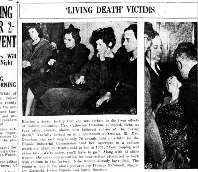 Radium girls: the story of the "living dead" that changed the world Radium girls: the story of the "living dead" that changed the world