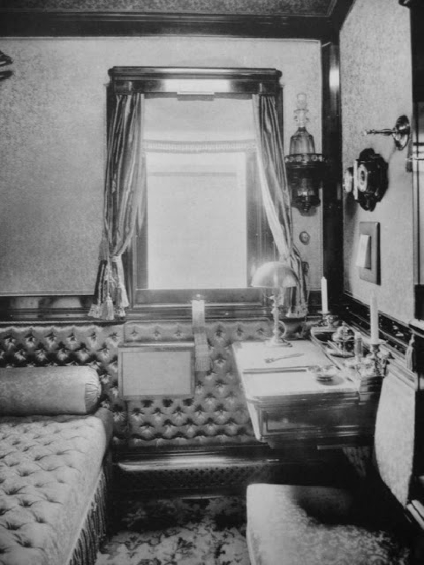 Raras fotos del tren imperial en el que Nicolás II vivió y viajó