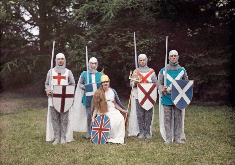 Rare color photographs of England, 1928