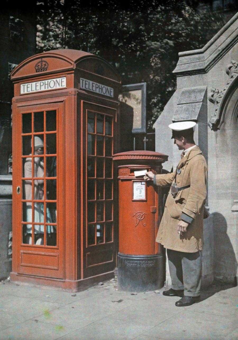 Rare color photographs of England, 1928