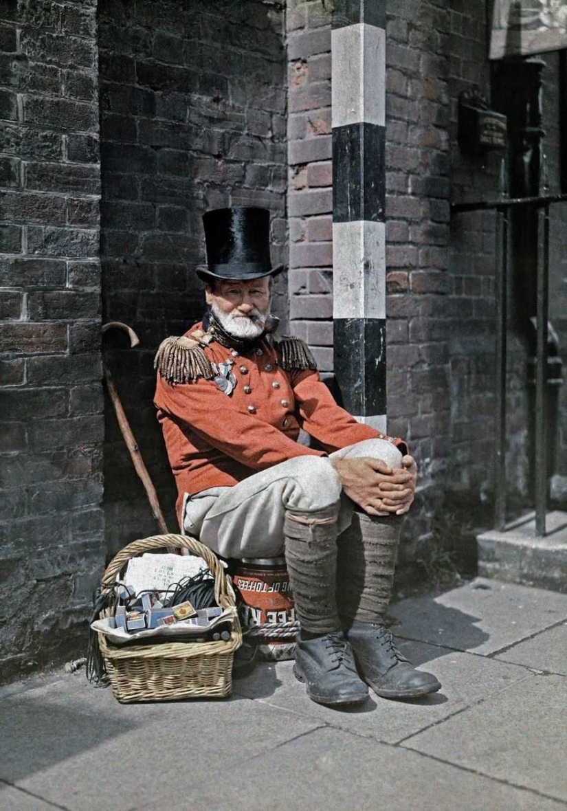 Rare color photographs of England, 1928