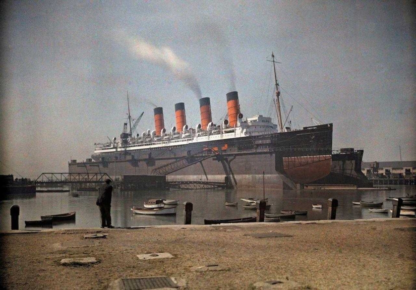 Rare color photographs of England, 1928