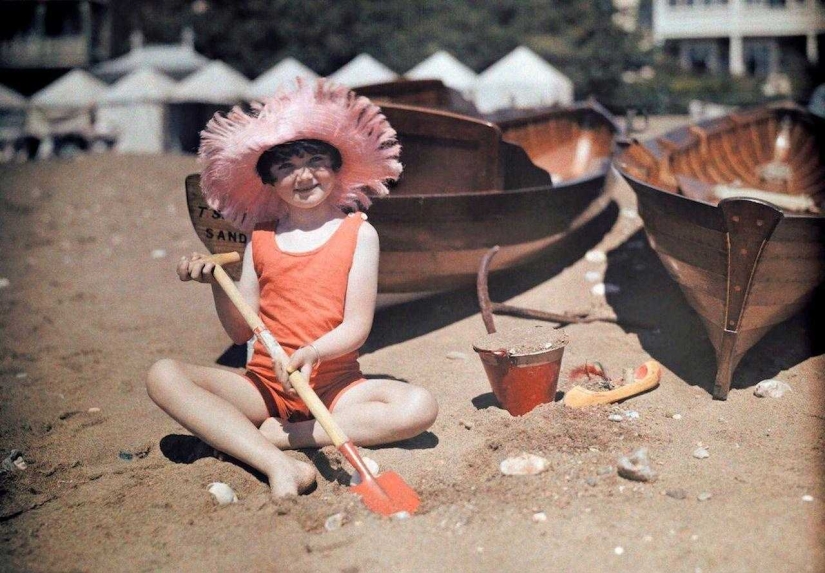 Rare color photographs of England, 1928