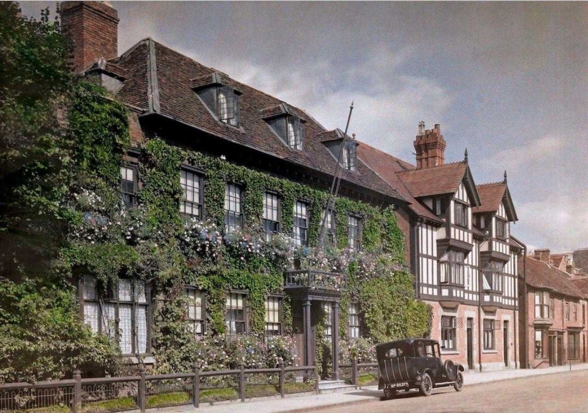 Rare color photographs of England, 1928