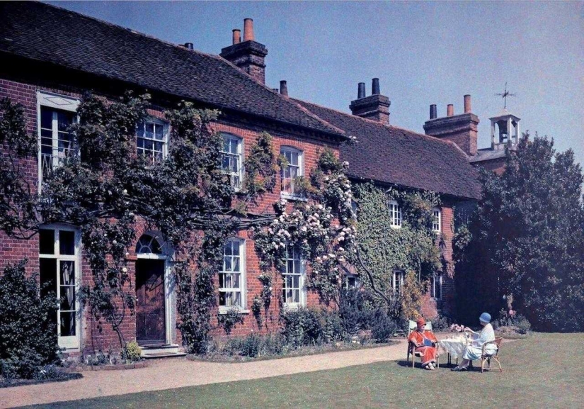 Rare color photographs of England, 1928