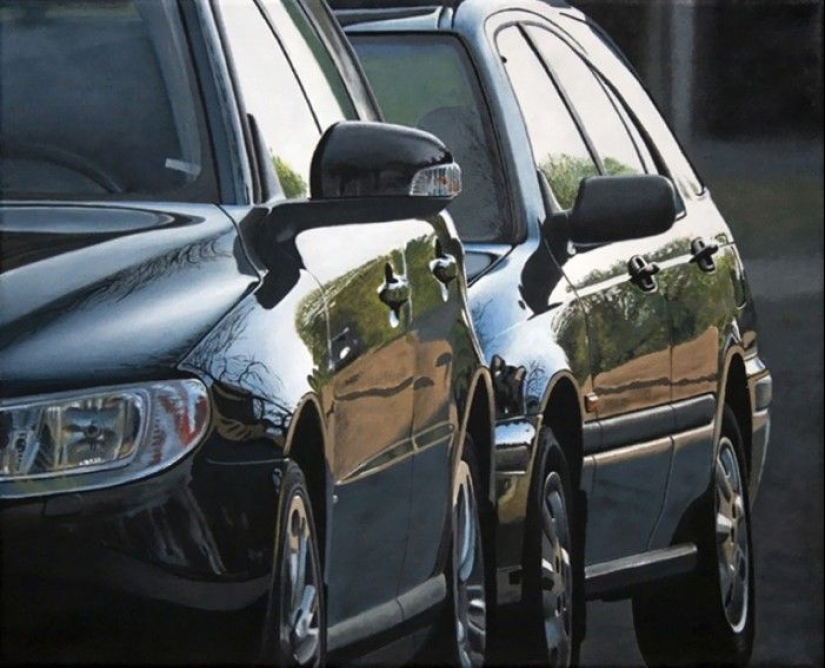 Realistic paintings by Johannes Wessmark, a self-taught artist from Sweden