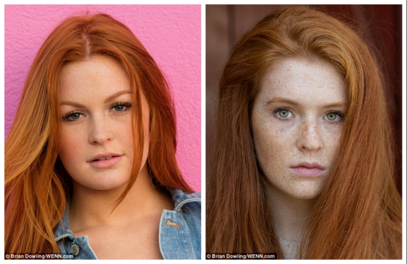 Red-haired beauty: the photographer gathered red-haired beauties from all over the world in the project Red-haired beauty: the photographer gathered red-haired beauties from all over the world in the project