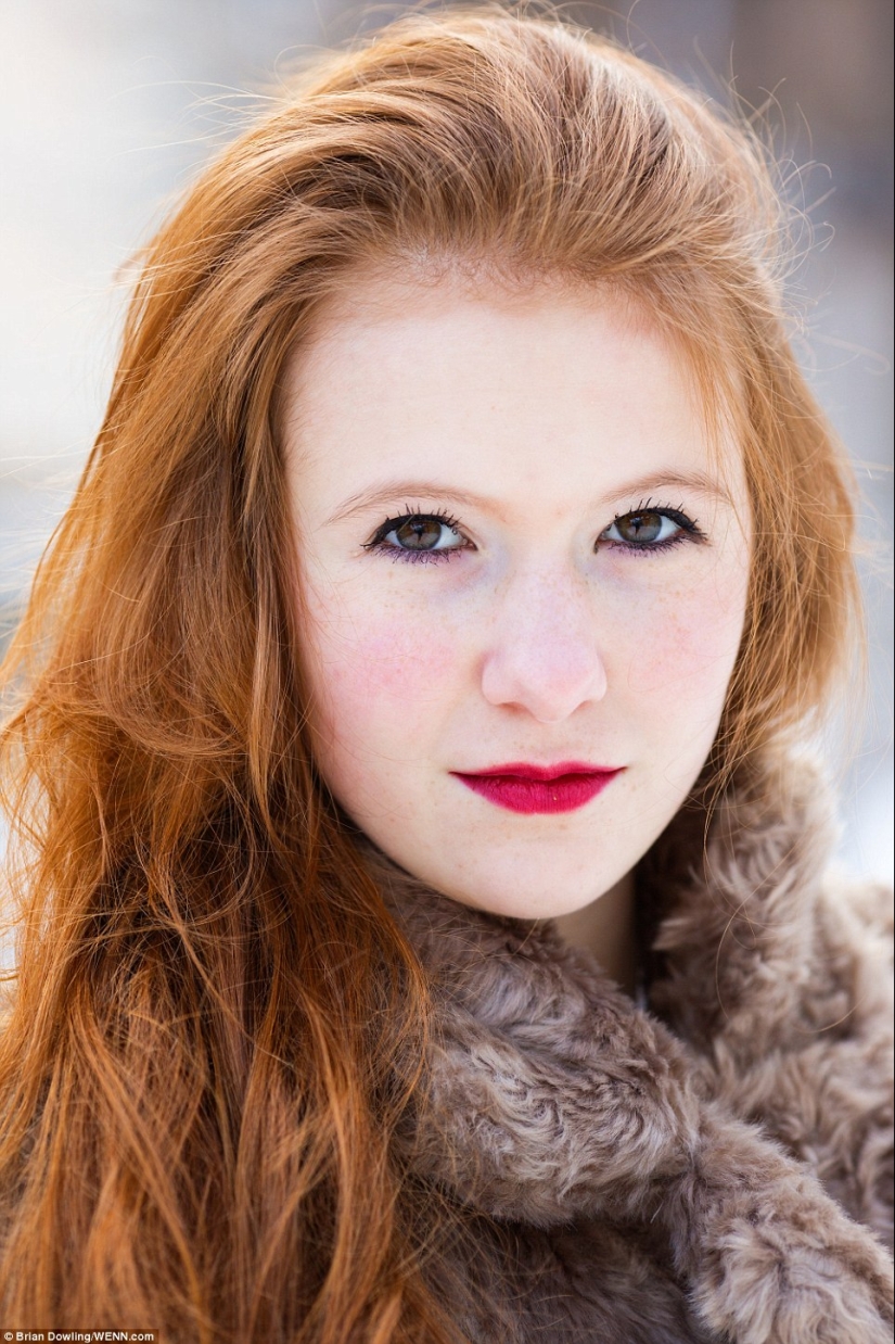 Red-haired beauty: the photographer gathered red-haired beauties from all over the world in the project Red-haired beauty: the photographer gathered red-haired beauties from all over the world in the project
